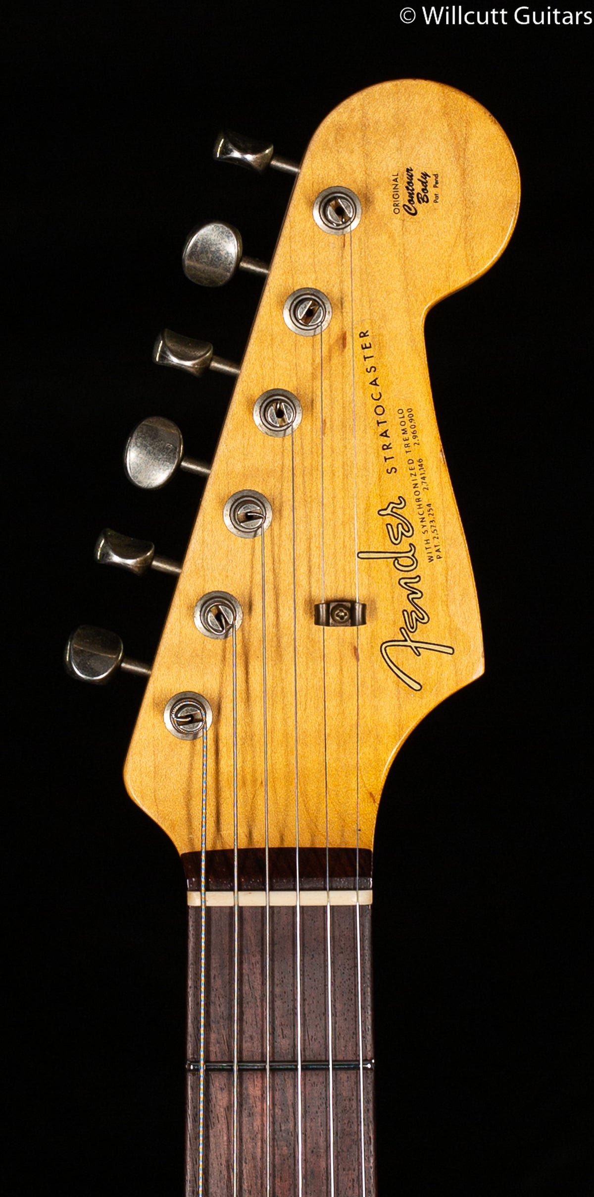 Fender Custom Shop Willcutt True '62 Stratocaster Journeyman Relic Fiesta Red 60s Oval C (624)