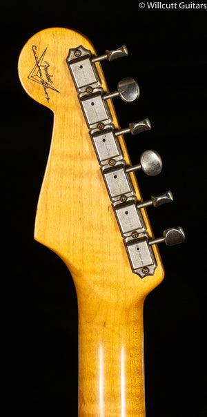 Fender Custom Shop Willcutt True '62 Stratocaster Journeyman Relic Fiesta Red 60s Oval C (624)