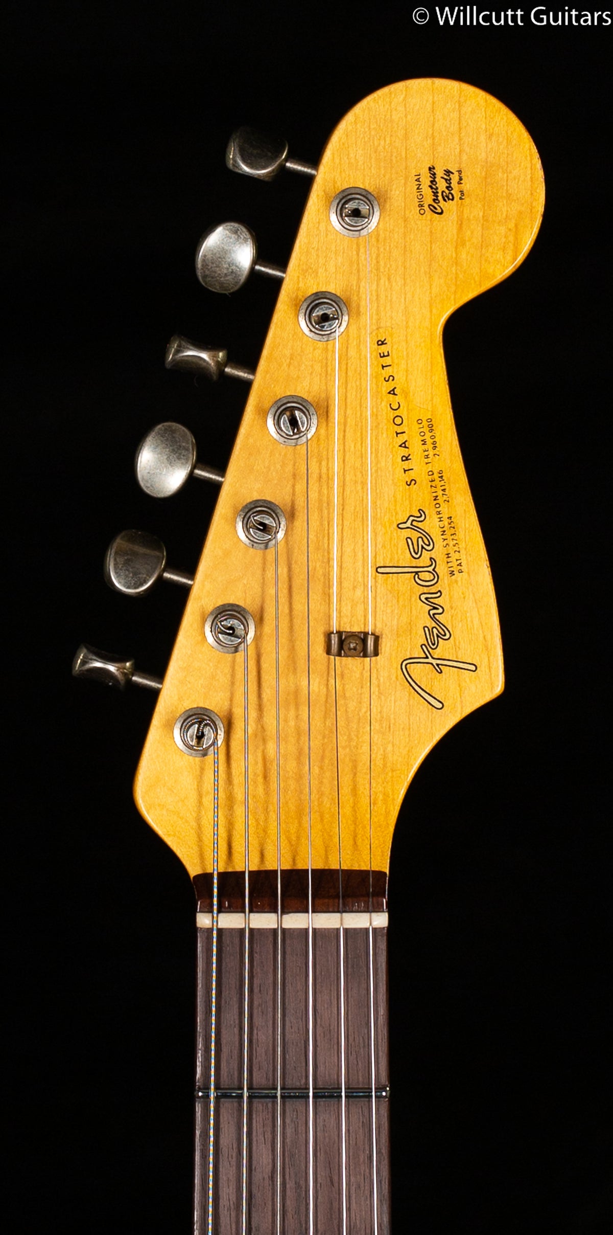 Fender Custom Shop Willcutt True '62 Stratocaster Journeyman Relic Fiesta Red 60s Oval C (665)