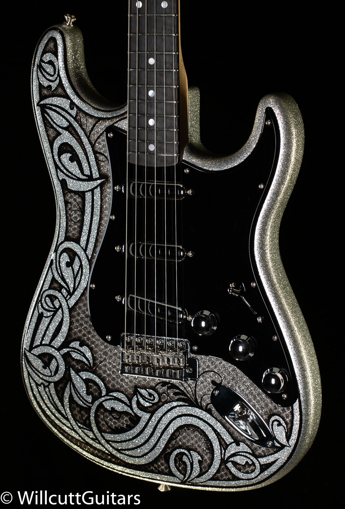 Fender Custom Shop Masterbuilt Todd Krause 60's Stratocaster Silver Vines (328)