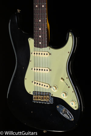 Fender Custom Shop Willcutt True '62 Stratocaster Journeyman Relic Black 59 C (330)