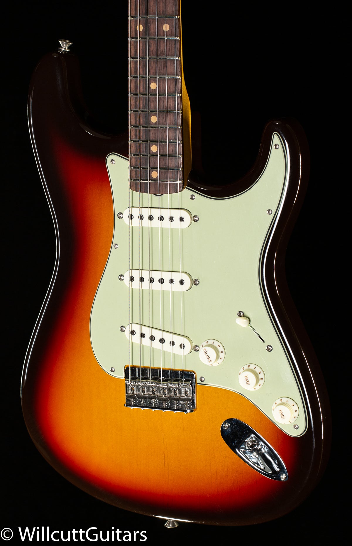 Fender Custom Shop Vintage Custom '59 Hardtail Strat Time Capsule Package Chocolate 3-Color Sunburst (479)