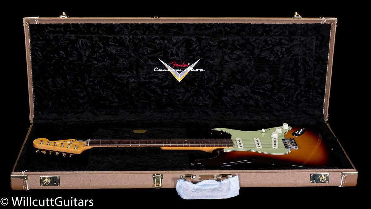 Fender Custom Shop Vintage Custom '59 Hardtail Strat Time Capsule Package Chocolate 3-Color Sunburst (479)