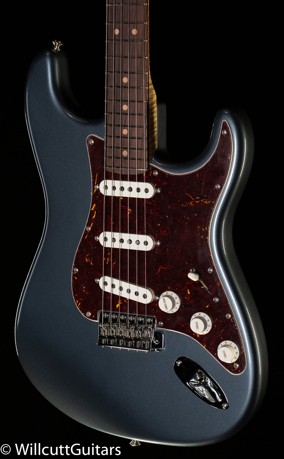 Fender Custom Shop 1963 Stratocaster NOS Charcoal Frost Metallic (945)