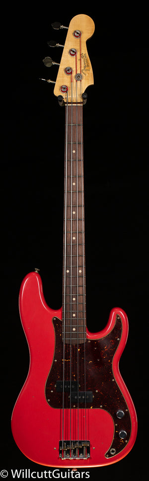 Fender Custom Shop Pino Palladino Signature Precision Bass Rosewood Fingerboard Fiesta Red over Desert Sand (996)