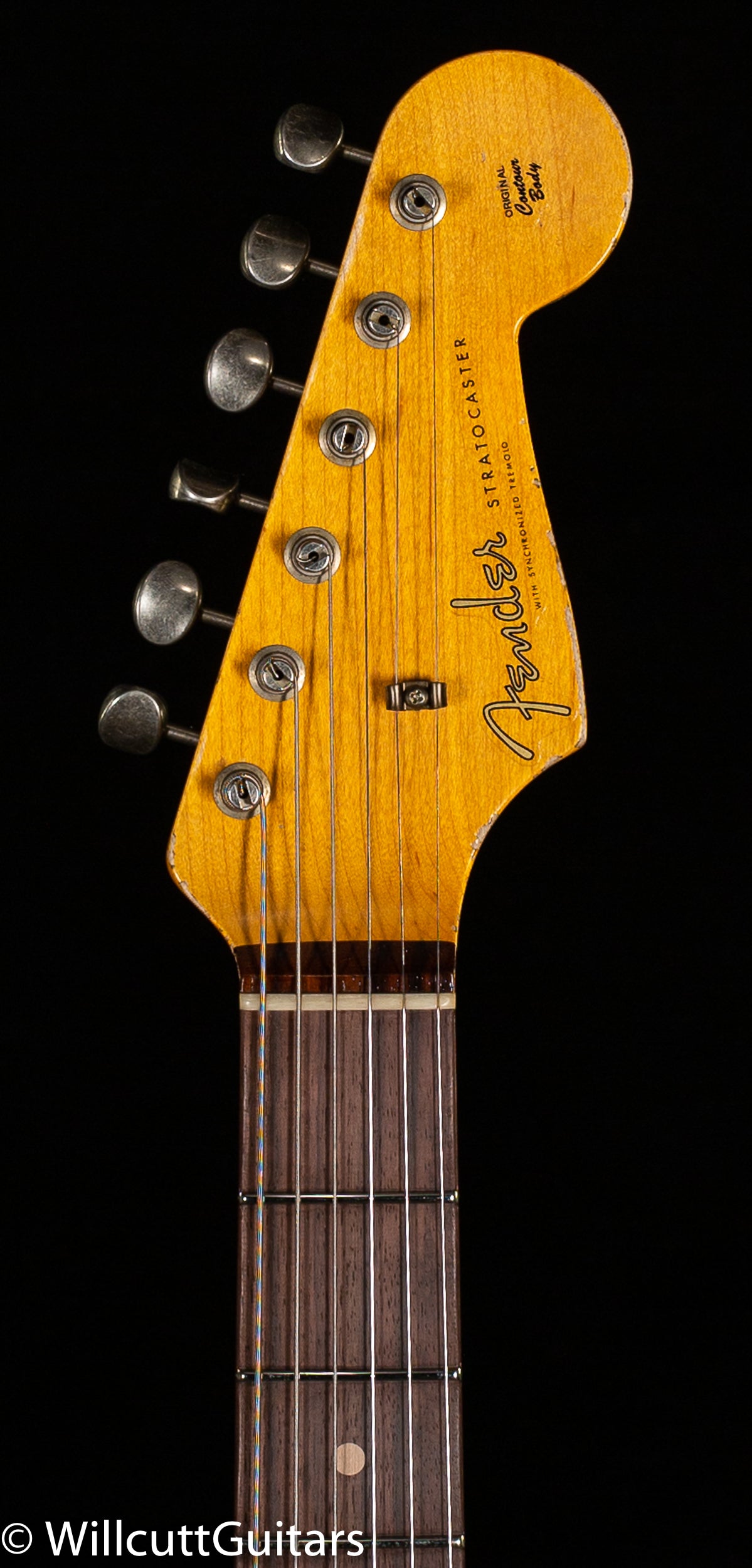Fender Custom Shop 1960 Stratocaster Heavy Relic 3-Tone Sunburst (127)