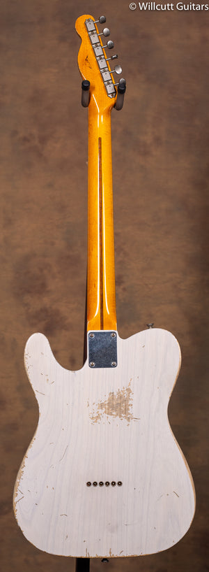 Fender Custom Shop Masterbuilt 1957 Tele Heavy Relic White Blonde Yuriy Shishkov USED