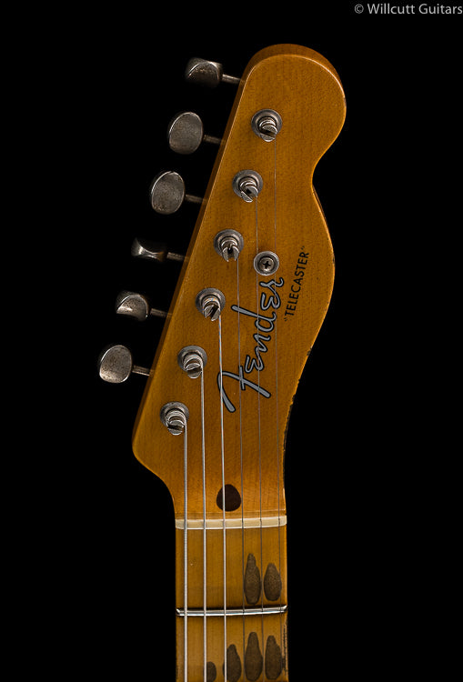 Fender Custom Shop 50s Relic Thinline Tele Blue Flower