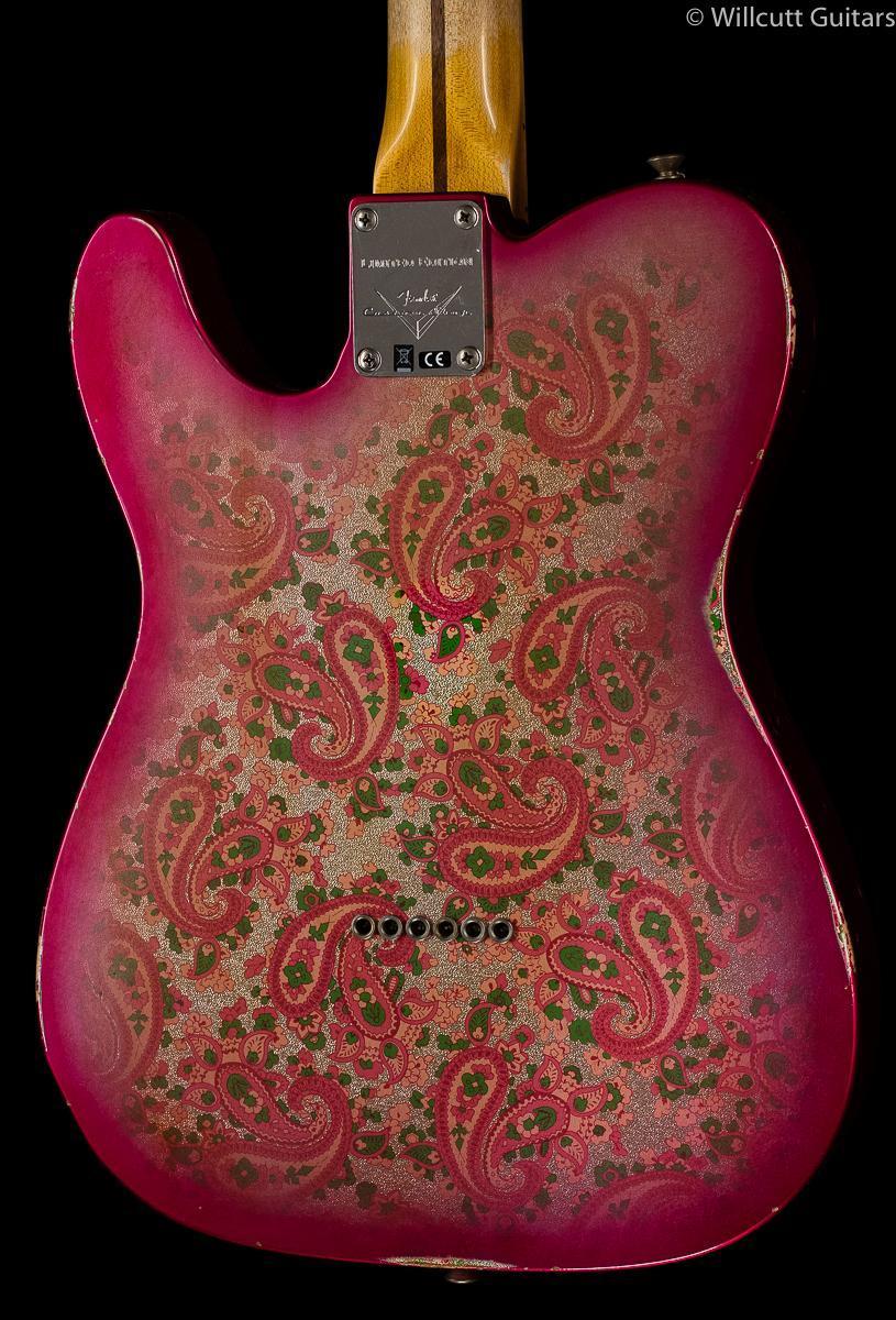 Fender Custom Shop 50s Relic Thinline Tele Pink Paisley (329)