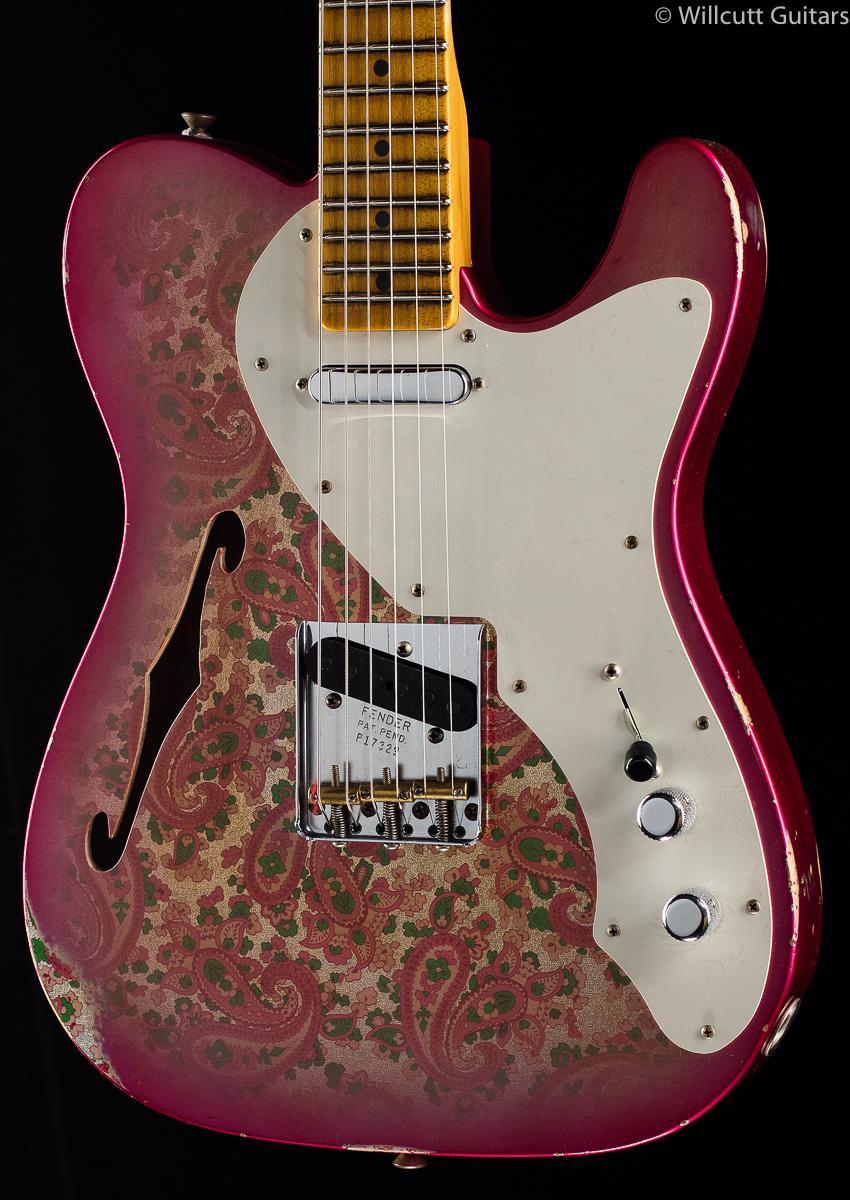 Fender Custom Shop 50s Relic Thinline Tele Pink Paisley (329)