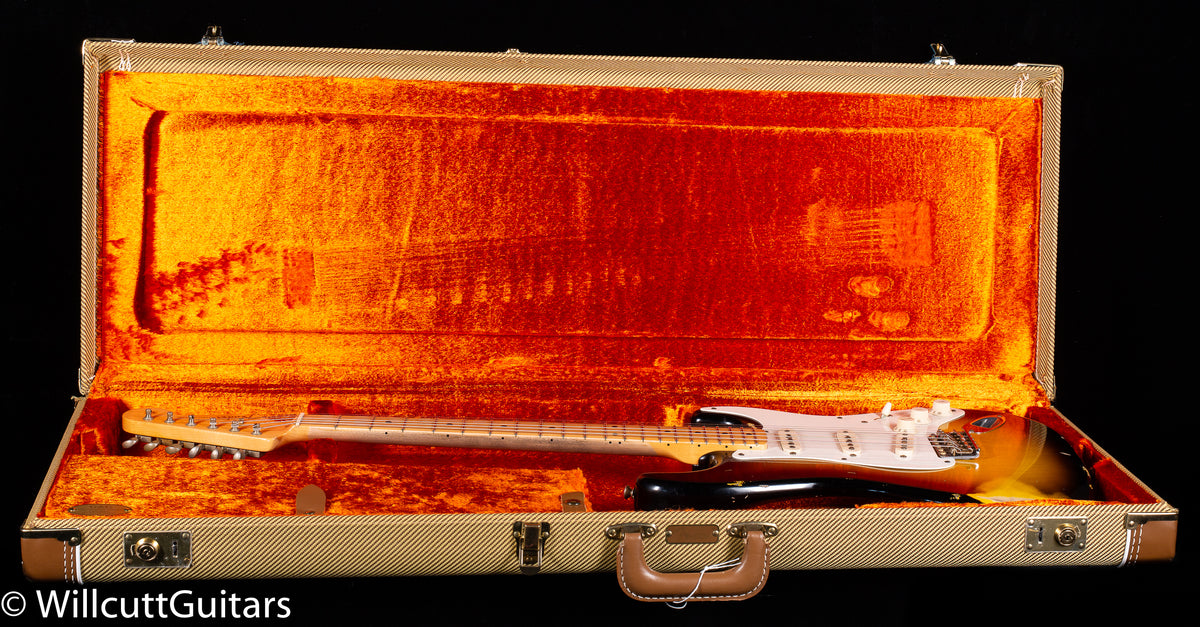 Fender Custom Shop '56 Stratocaster Super Relic 2 Tone Sunburst USED