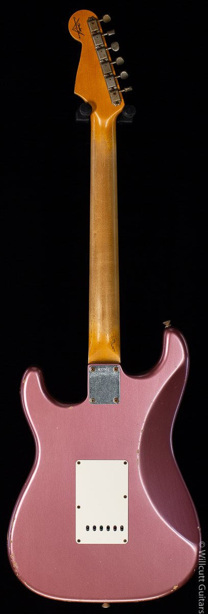 Fender Custom Shop 1960 Strat Relic Burgundy Mist Metallic