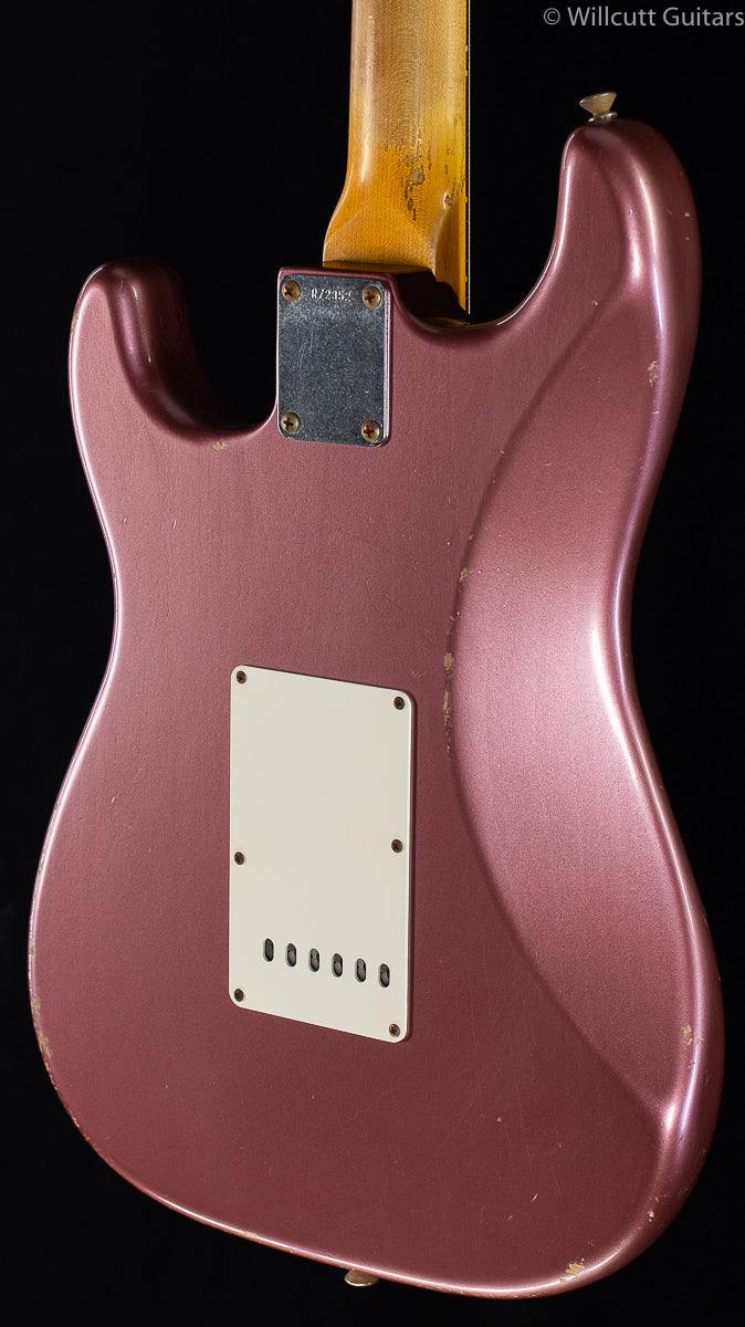 Fender Custom Shop 1960 Strat Relic Burgundy Mist Metallic