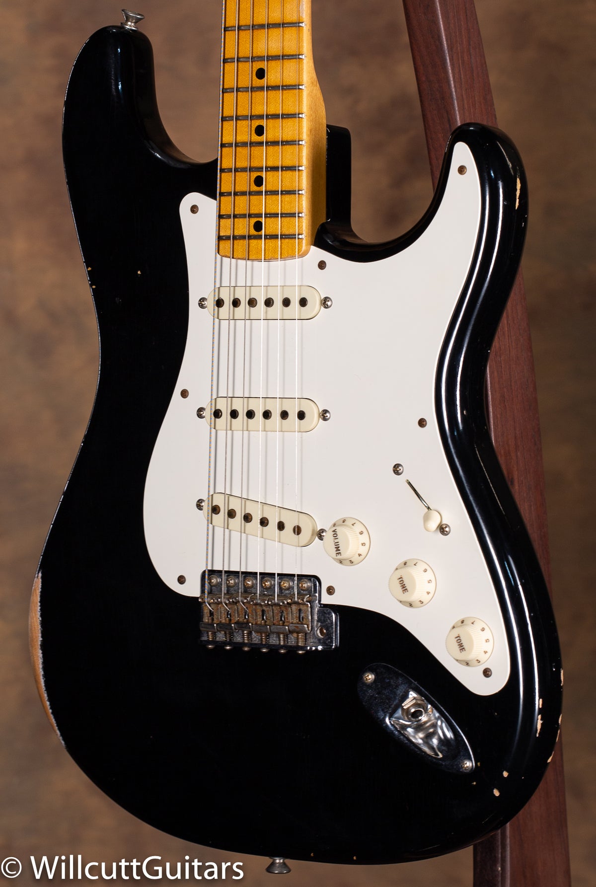 Fender Custom Shop 1957 Relic Stratocaster Black USED