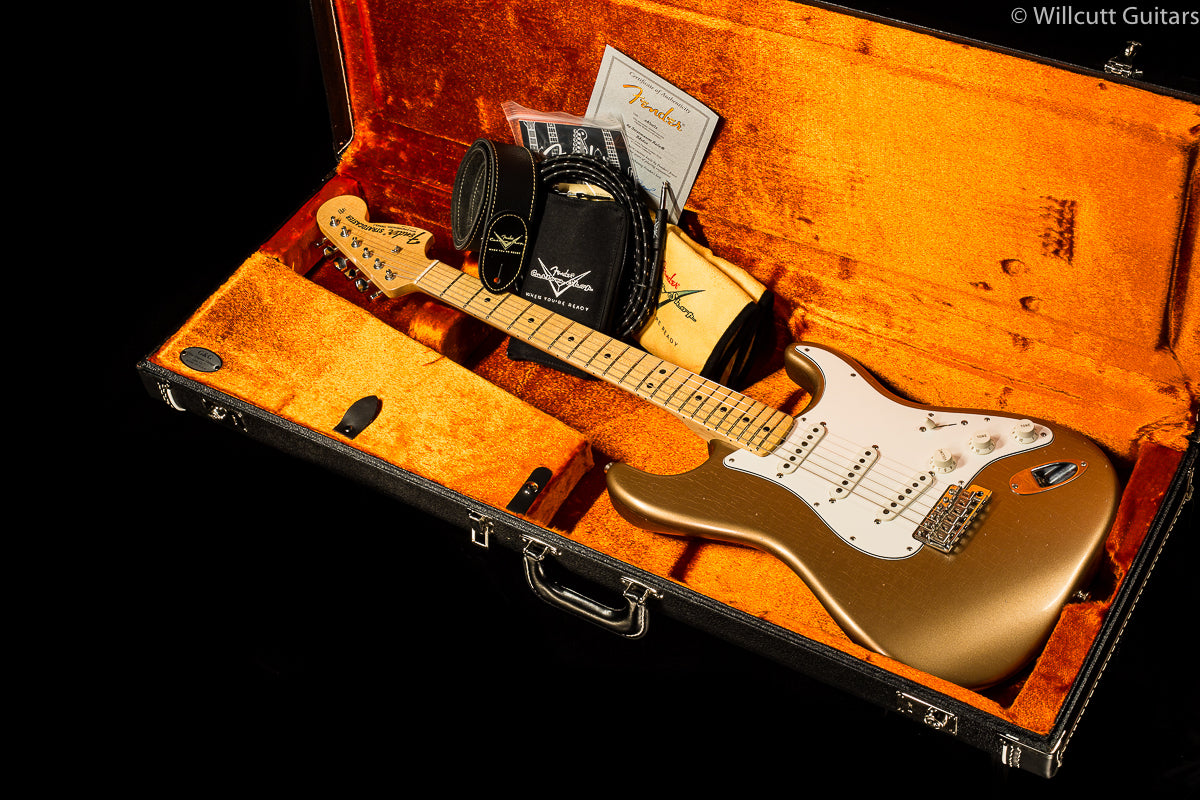 Fender Custom Shop Masterbuilt Builder Select 1969 Stratocaster® Firemist Gold (610)