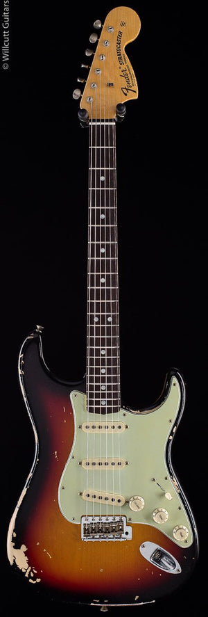 Fender Custom Shop Michael Landau Signature 1968 Relic Stratocaster Bleached 3-Color Sunburst (707)