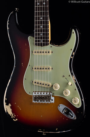 Fender Custom Shop Michael Landau Signature 1968 Relic Stratocaster Bleached 3-Color Sunburst (707)