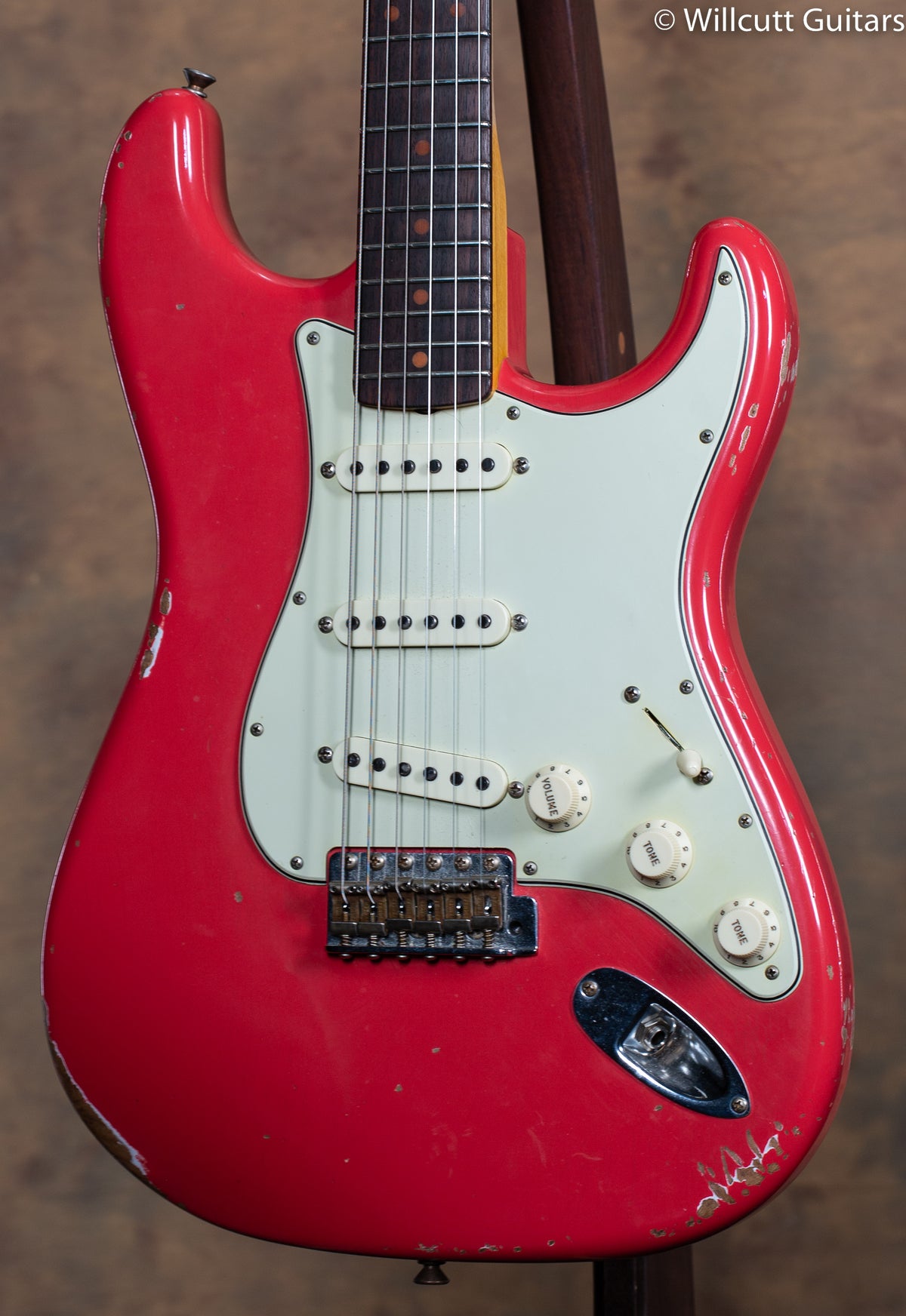 Fender Custom Shop &quot;The 63&quot; 1963 Stratocaster Relic Fiesta Red 57V