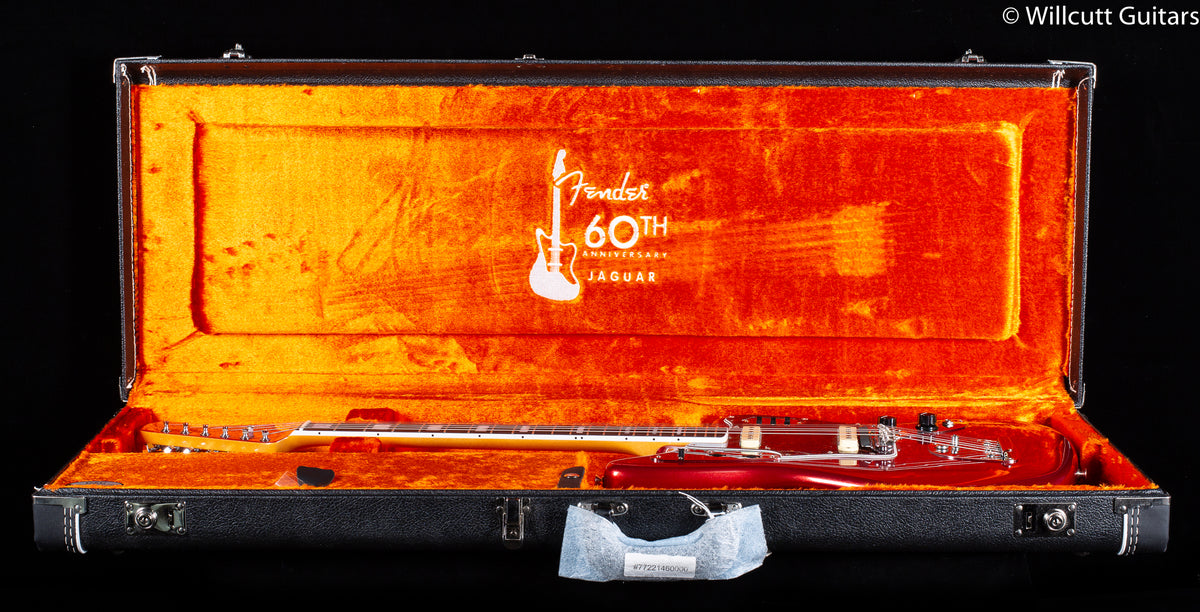 2021 Fender 60th Anniversary Jaguar Mystic Dakota Red