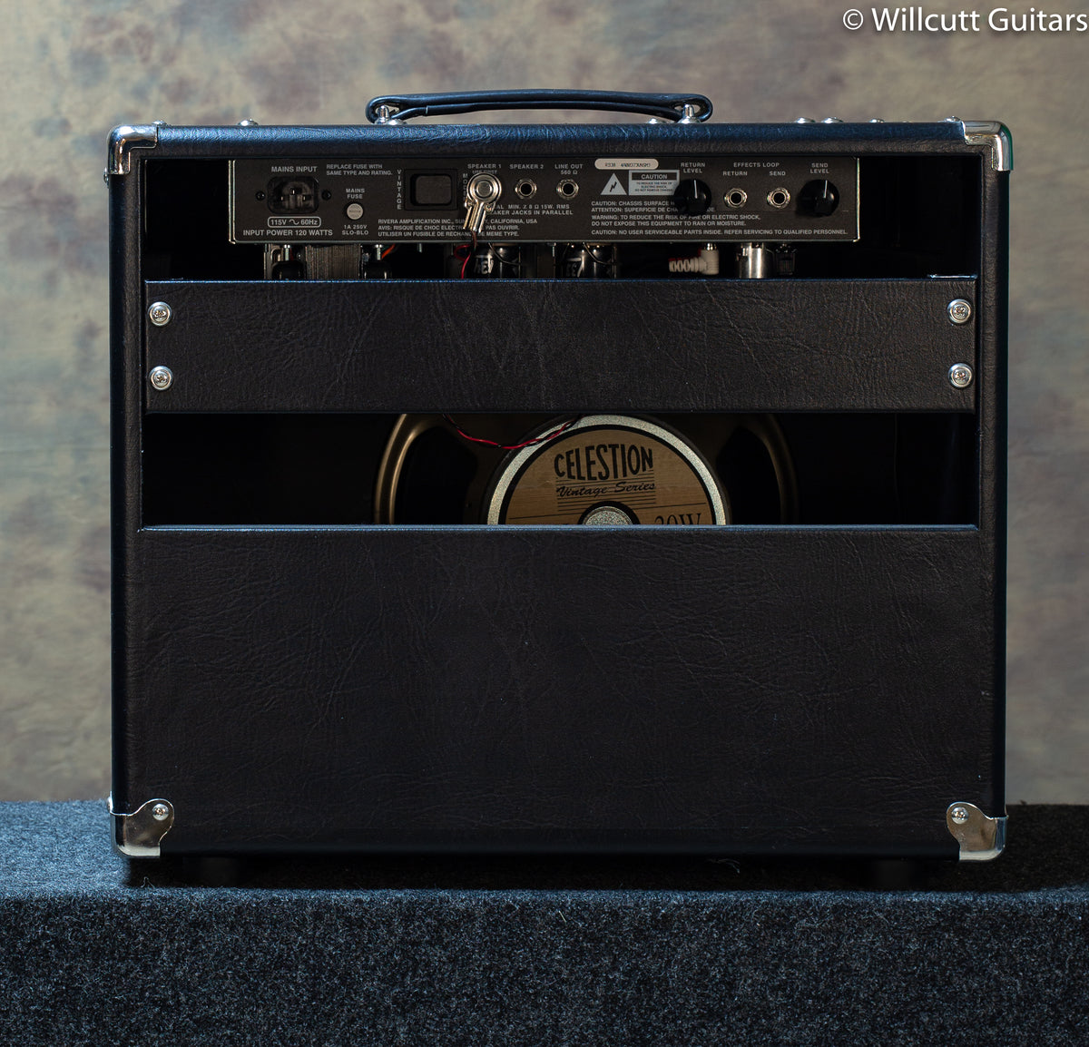 New Old Stock Rivera Venus III Black 1x12 Combo