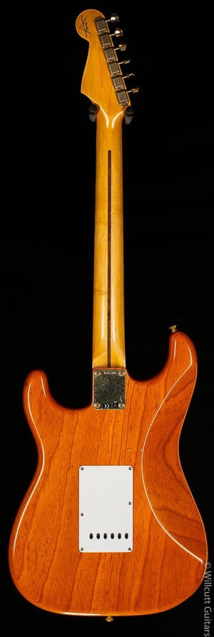 Fender Custom Shop '57 "Refin" Strat Sunset Orange Trans Willcutt Limited