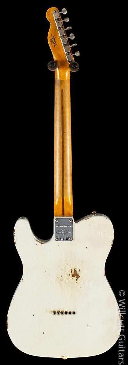 ギター Fender custom shop 2019 LTD dbl esquire Fender Custom Shop 2019 LTD Roasted Pine Double Esquire