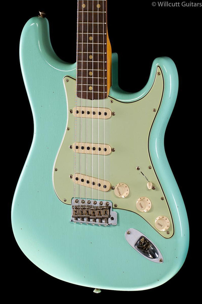Fender Custom Shop 1960 Stratocaster Journeyman Relic Surf Green