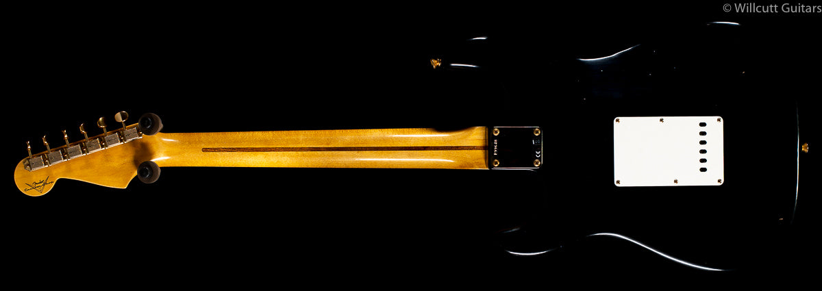 Fender Custom Shop &#39;57 &quot;Refin&quot; Strat Black Willcutt Limited (648)