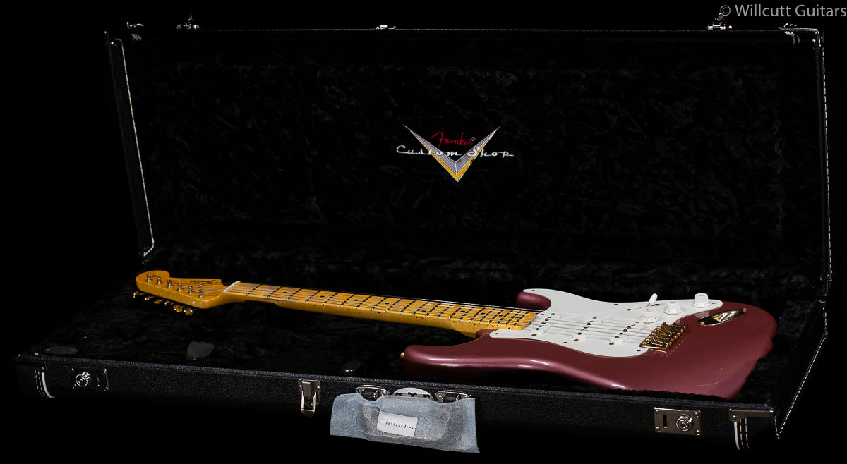 FENDER Fender Custom Shop Custom22F Stratocaster JRN Relic -Aged Burgundy Mist Metallic-