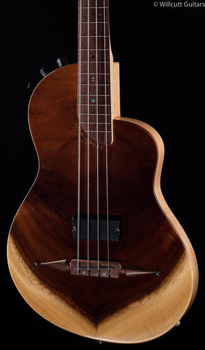 Rick Turner Renaissance RB-4 Bass Fretless Monkey Pod Bass Guitar (587)