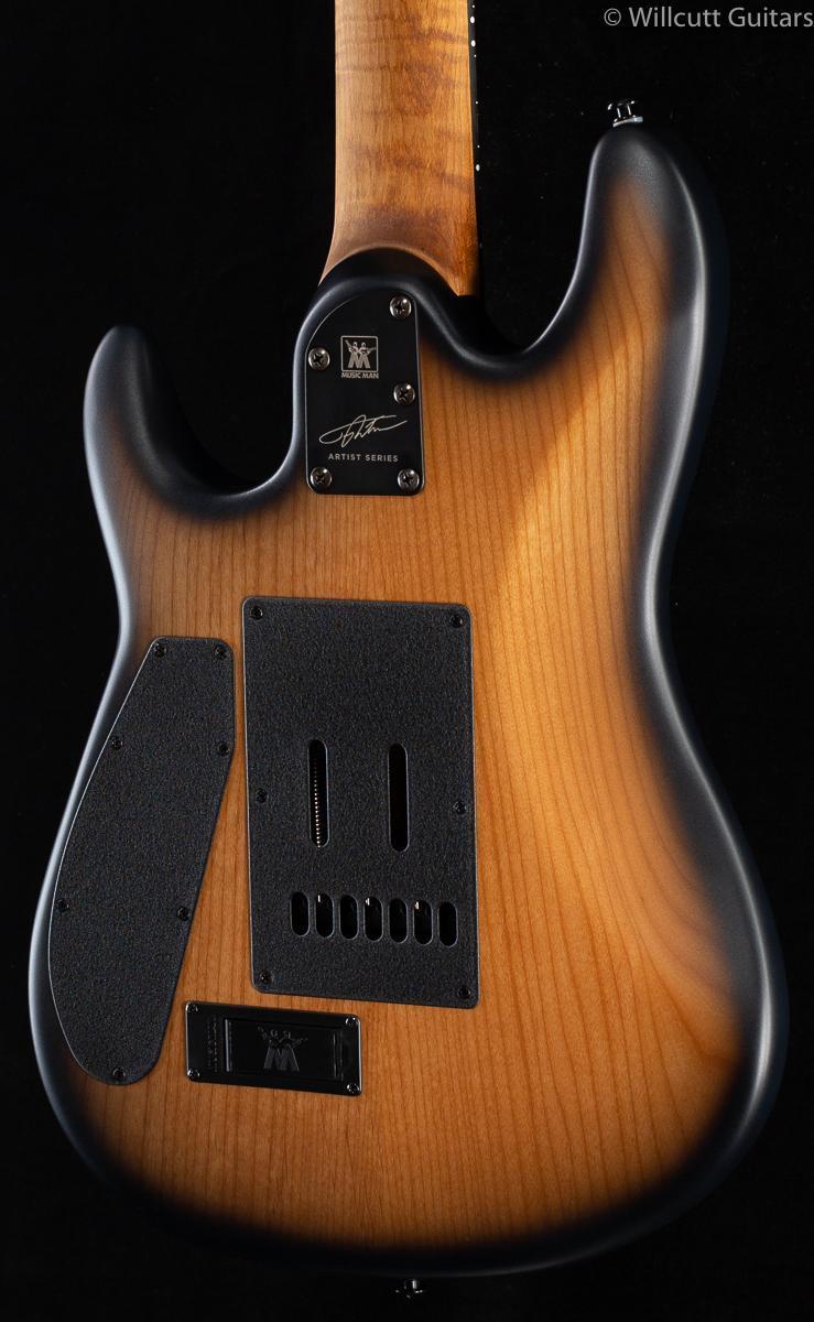 Ernie Ball Music Man Jason Richardson Cutlass 7 Buckeye Burl