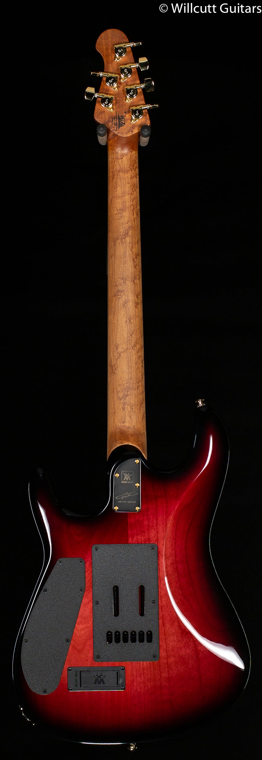 Ernie Ball Music Man Jason Richardson 6-string Cutlass Rorschach Red