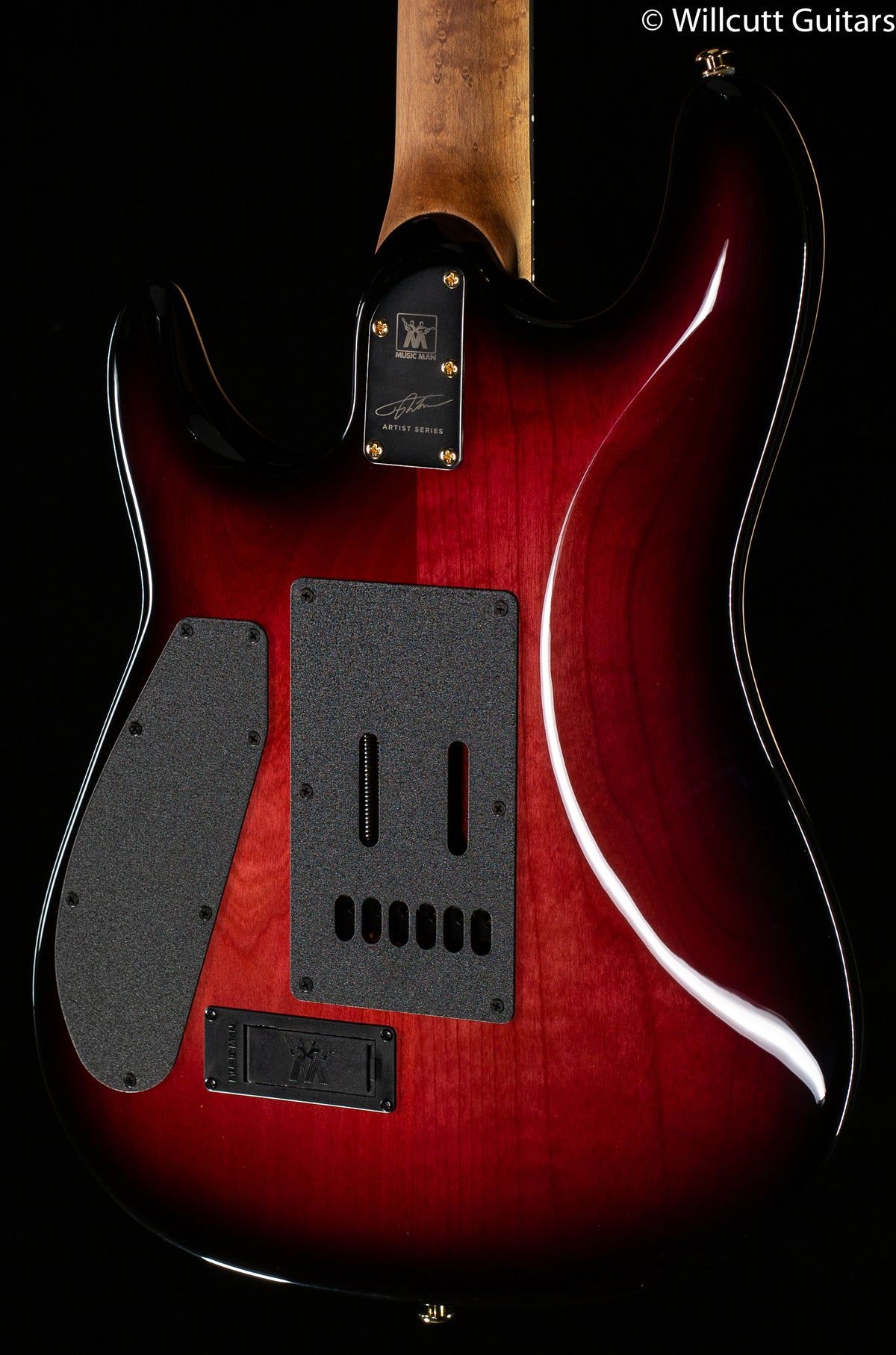Ernie Ball Music Man Jason Richardson 6-string Cutlass Rorschach Red