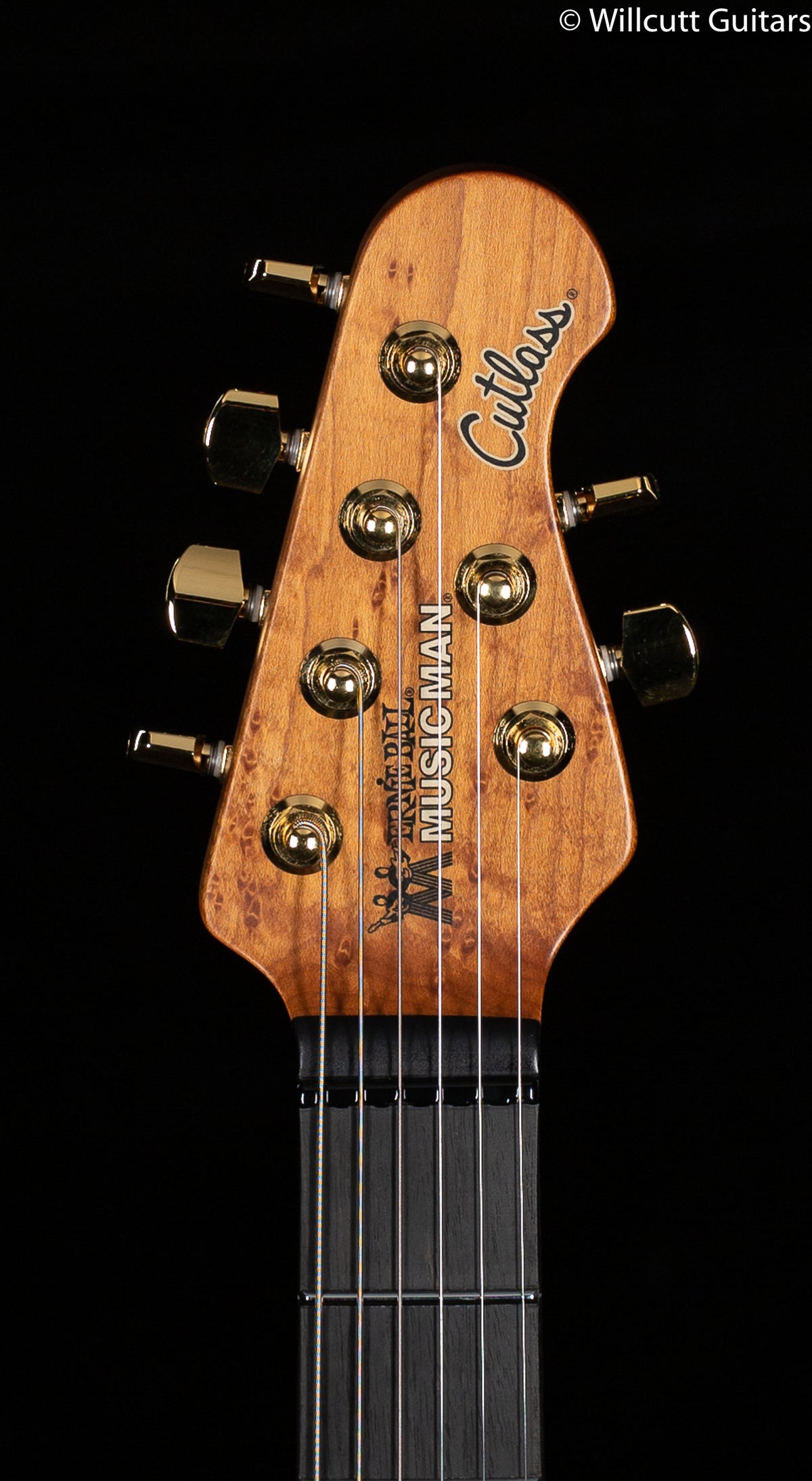 Ernie Ball Music Man Jason Richardson 6-string Cutlass Rorschach Red