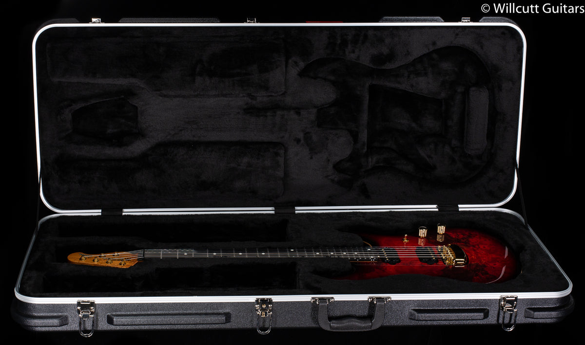 Ernie Ball Music Man Jason Richardson 6-string Cutlass Rorschach Red