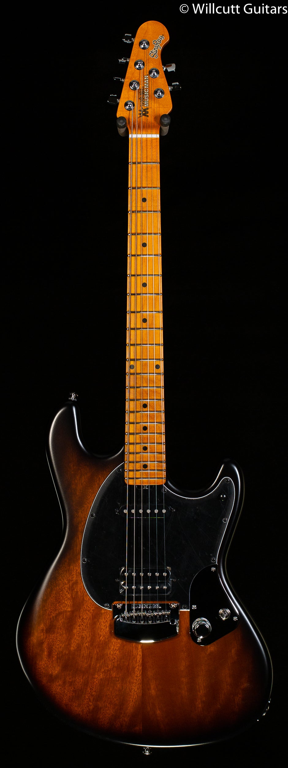 Ernie Ball Music Man Dustin Kensrue StingRay Dark Satin Tobacco Burst