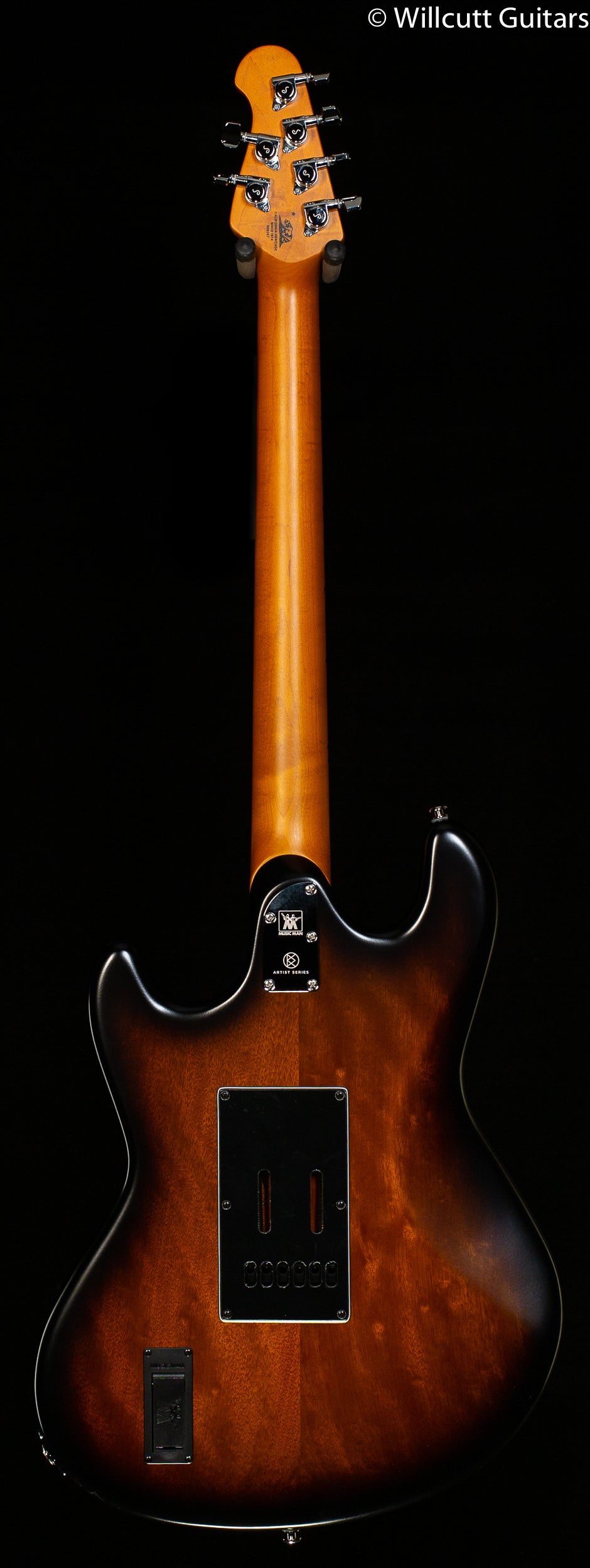 Ernie Ball Music Man Dustin Kensrue StingRay Dark Satin Tobacco Burst