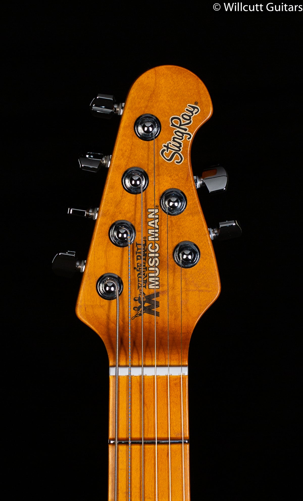 Ernie Ball Music Man Dustin Kensrue StingRay Dark Satin Tobacco Burst