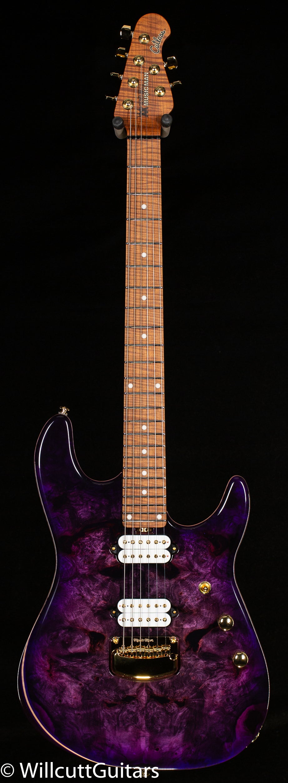 Ernie Ball Music Man Jason Richardson Cutlass HH Majora Purple (856)