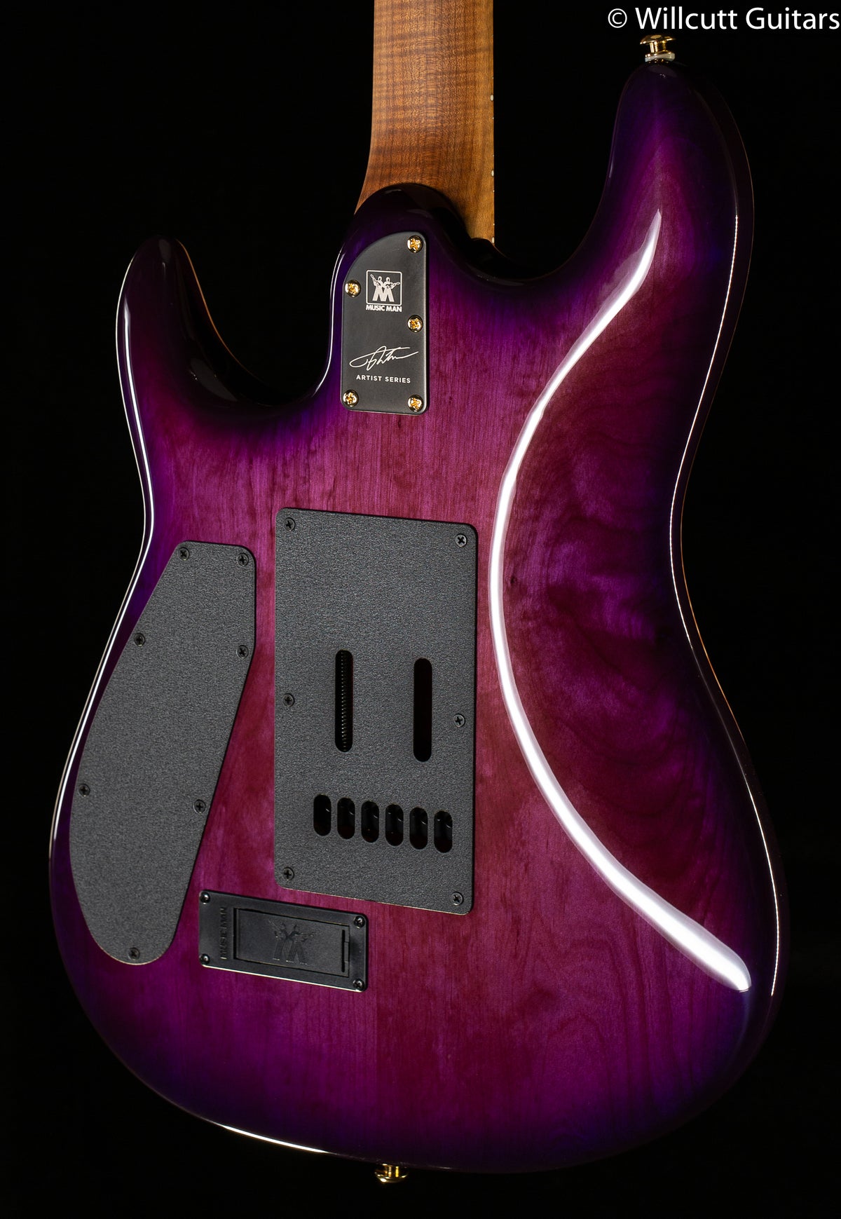 Ernie Ball Music Man Jason Richardson Artist Series Cutlass Majora Purple (873)