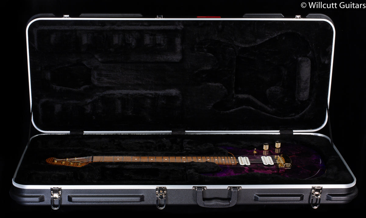 Ernie Ball Music Man Jason Richardson Artist Series Cutlass Majora Purple (873)
