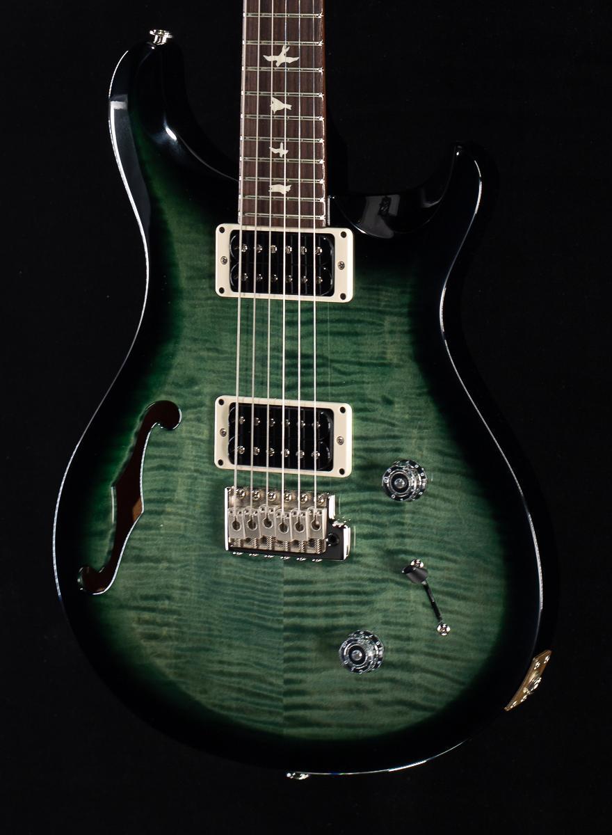 PRS S2 Custom 22 Semi Hollow Moss Green Smokeburst (601