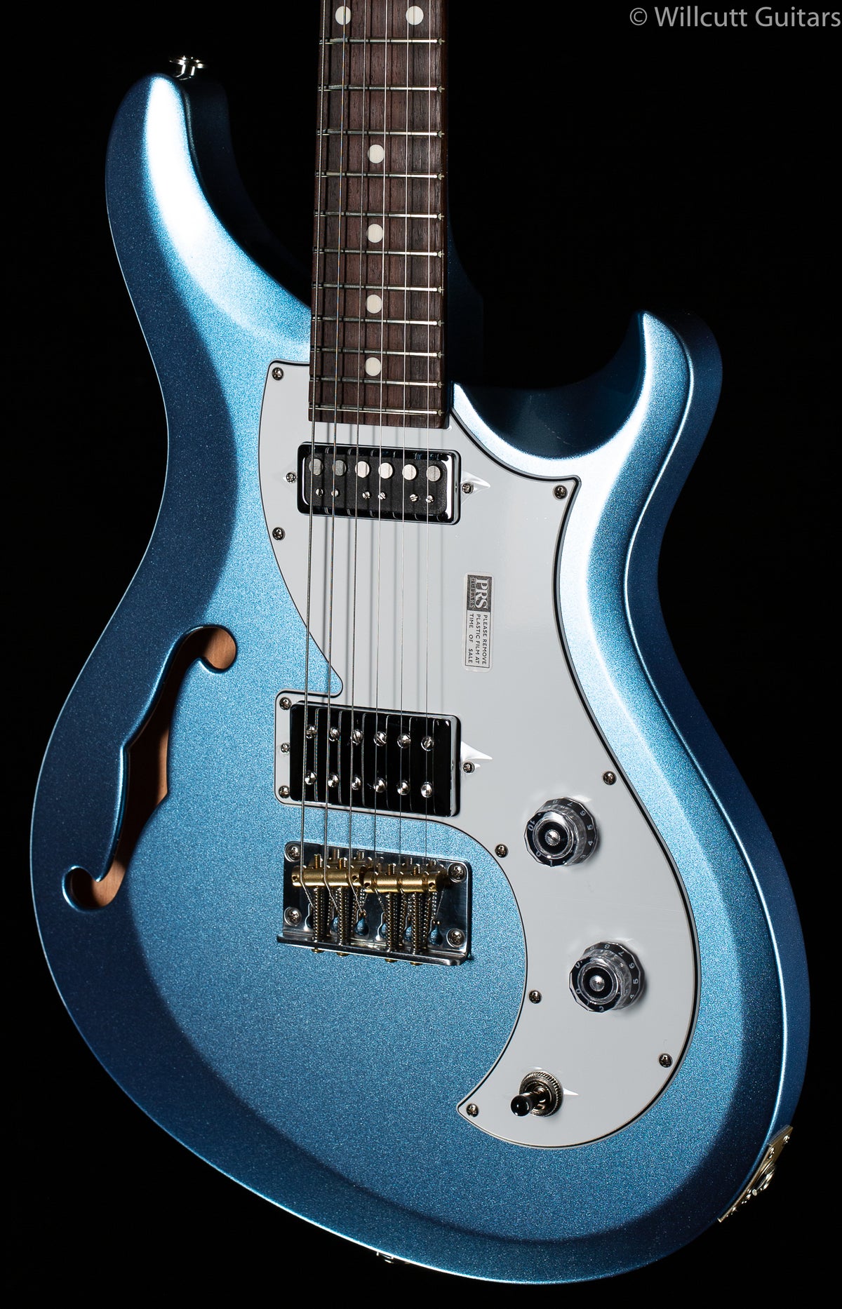 PRS S2 Vela Semi-Hollow Frost Blue Metallic