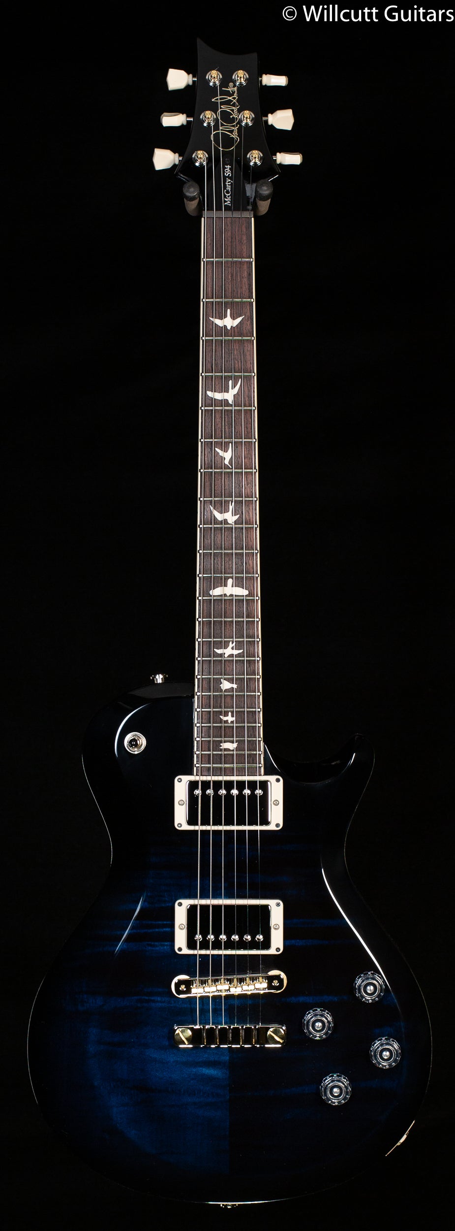 PRS S2 McCarty Singlecut 594 Whale Blue Smokeburst