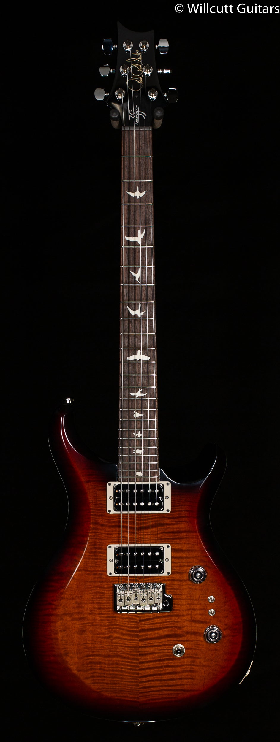 PRS S2 35th Anniversary Custom 24 Amber Smokeburst