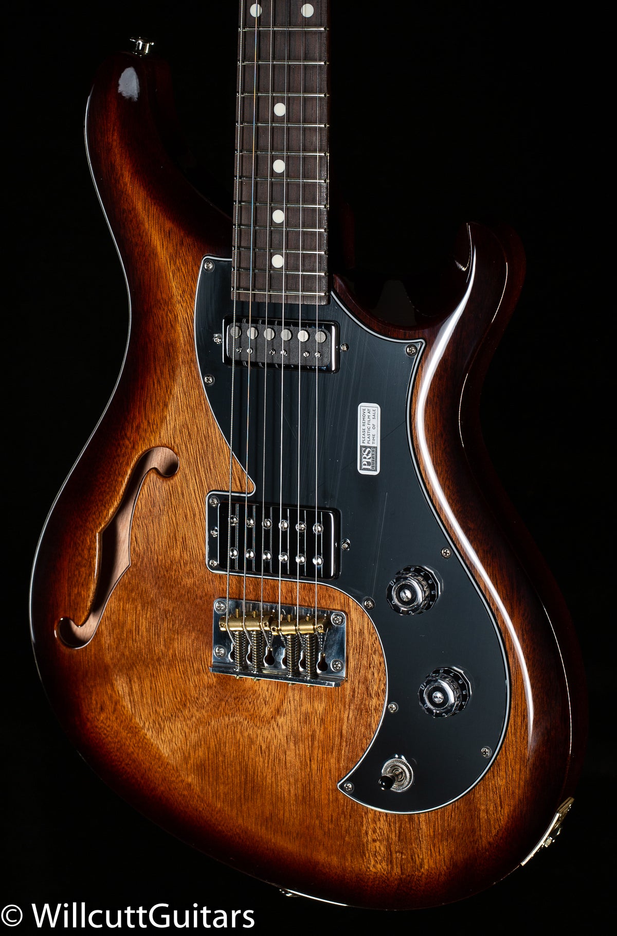 PRS S2 Vela Semi-Hollow McCarty Tobacco Sunburst