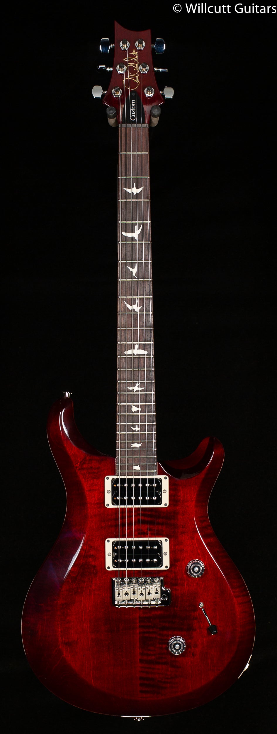 PRS S2 Custom 24 Fire Red Burst