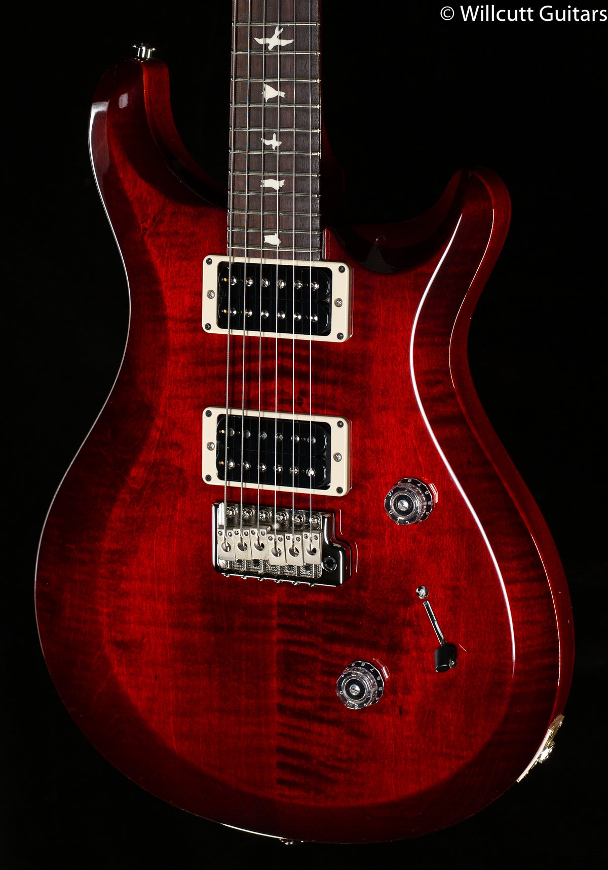 PRS S2 Custom 24 Fire Red Burst