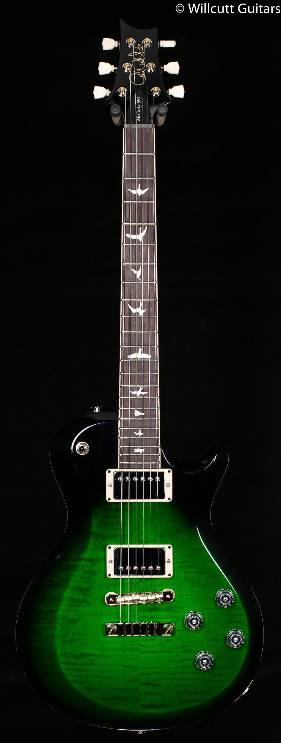 PRS S2 McCarty Singlecut 594 Custom Color Emerald Burst (830)