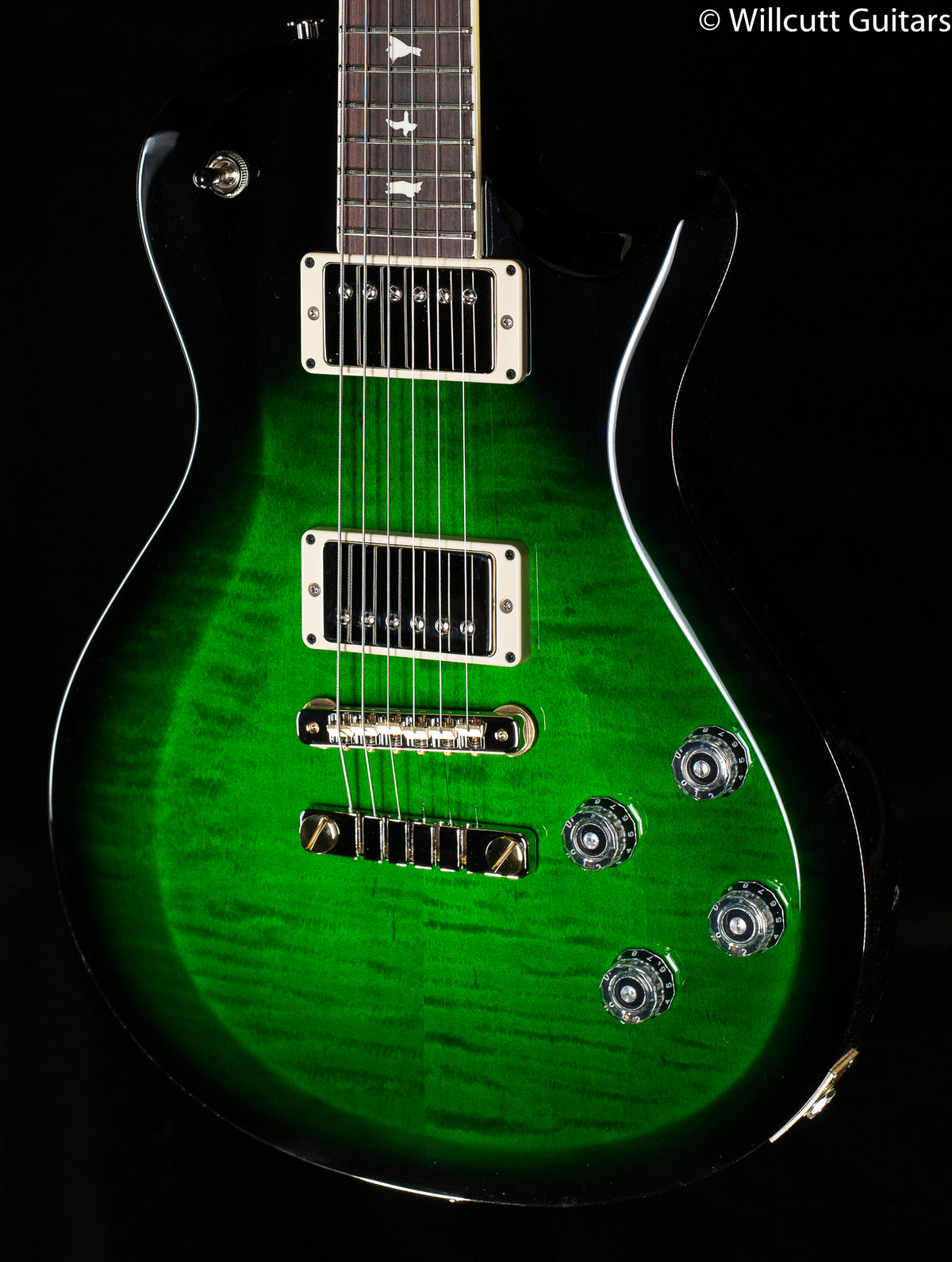 PRS S2 McCarty Singlecut 594 Custom Color Emerald Burst (830)